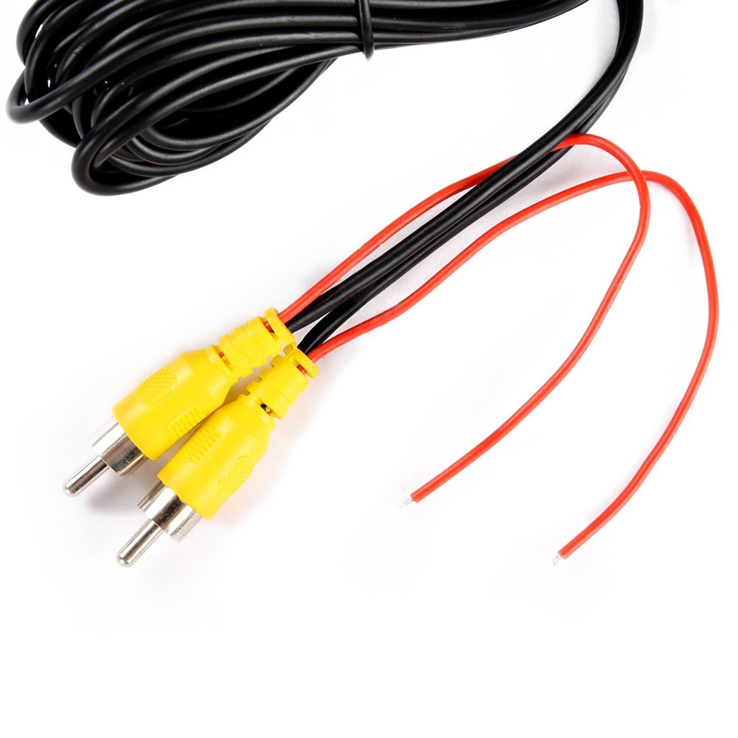 Wire(33FT/10m),AV DALLUX Backup Camera RCA Video Cable,Car Reverse Rear View Camera with Detection Extension Cable