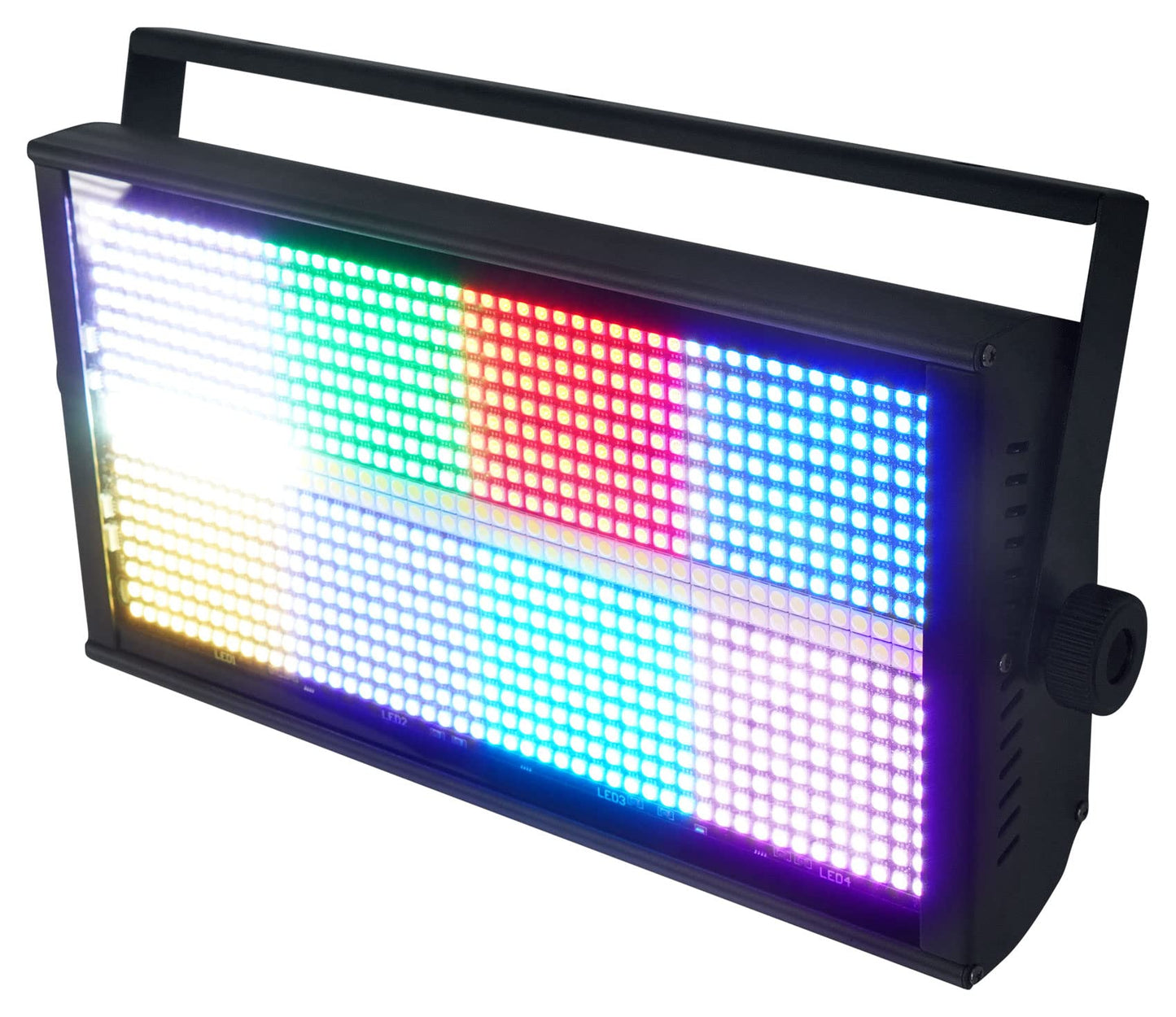 Rockville Stage Panel 864 LED RGB Pro Stage Wash Light + Strobe + Matrix Combo
