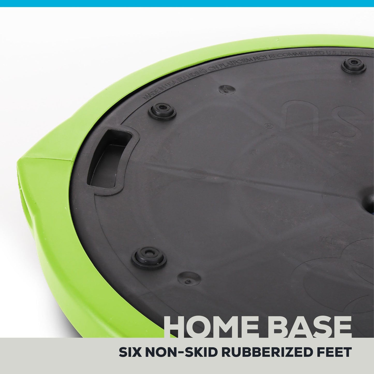 Bosu 72-10850 Home Gym Equipment The Original Balance Trainer 65 cm Diameter, Pink and Lime Green