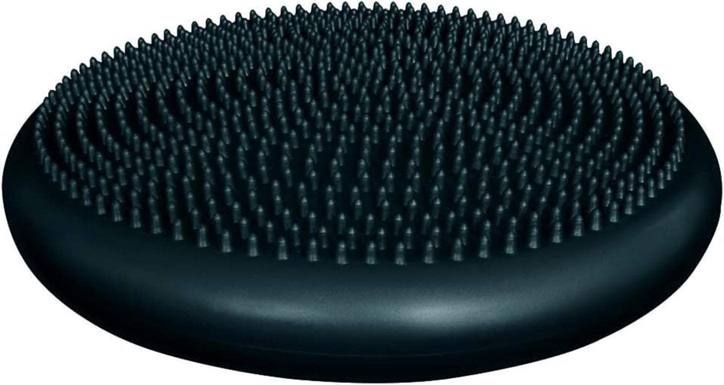 Body Sport Balance Disc - Inflatable, 13.5 in Balance Trainer - for Core Stability and Muscle Activation - Perfect for Dynamic Sitting or Standing Exercises (Black)