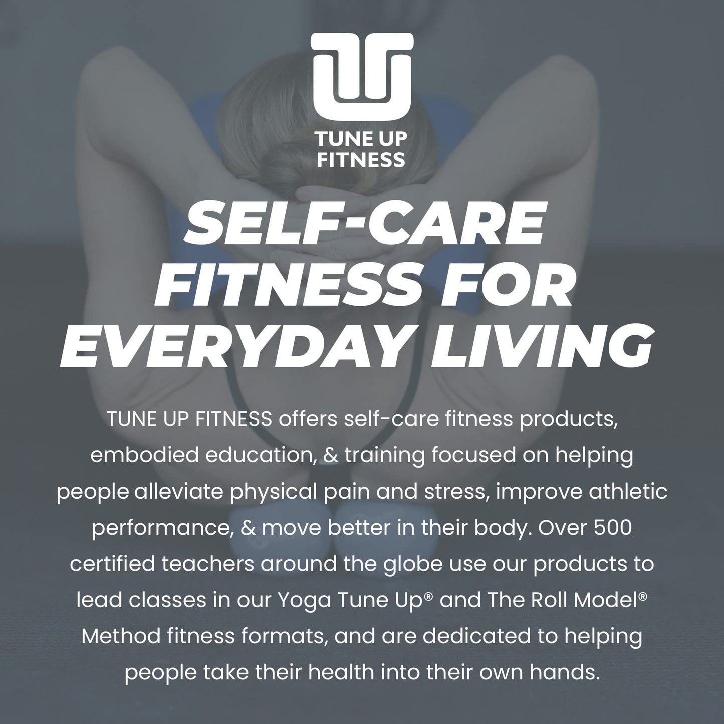 Tune Up Fitness – Alpha Ball | Large Therapy Ball | Massage Ball for Myofascial Release, Pain Relief - Back, Shoulders, Hamstrings, Hips, Glutes