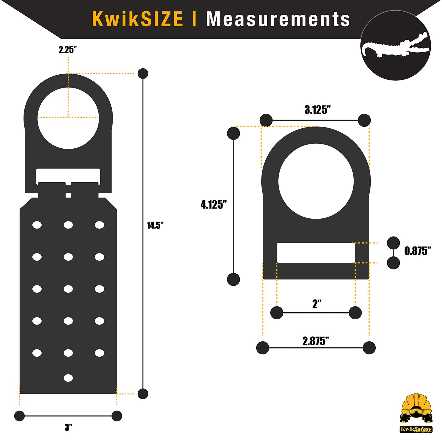 KwikSafety - Charlotte, NC - GATOR [COMBO] Temporary Reusable Roof Anchor + 50’ Vertical Lifeline Rope Assembly ANSI Tested OSHA Compliant PPE Fall Protection System D Ring Fall Arrest Equipment
