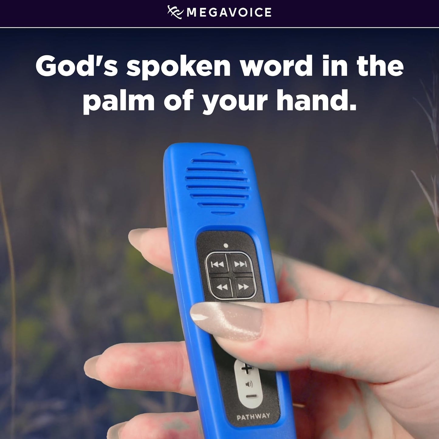 1960 (RVR60) (RVR60-Pathway) Spanish Reina Valera MegaVoice Handheld Audio Bible Player
