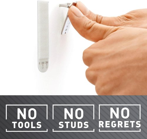 Command X-Large Picture Hanging Strips - 45 lb. Drywall Hangers with Spot Markers | 4 Hangers & 10 Strips