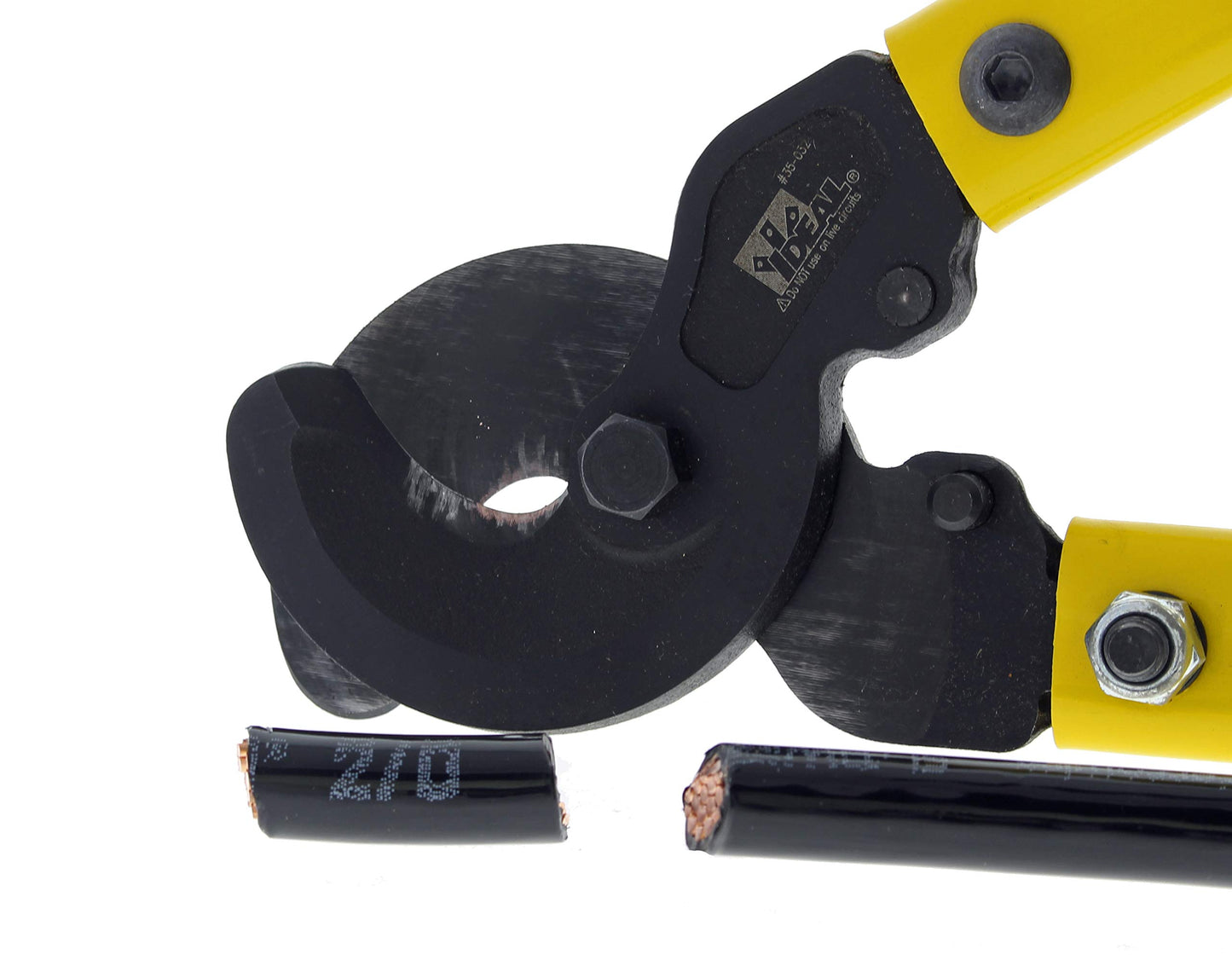 Ideal Electrical 35-032 Long Arm Cable Cutter - 22 in., 500mcm Copper, Aluminum Wire Cutting Tool with Precision-Ground Jaws, Replaceable Blades