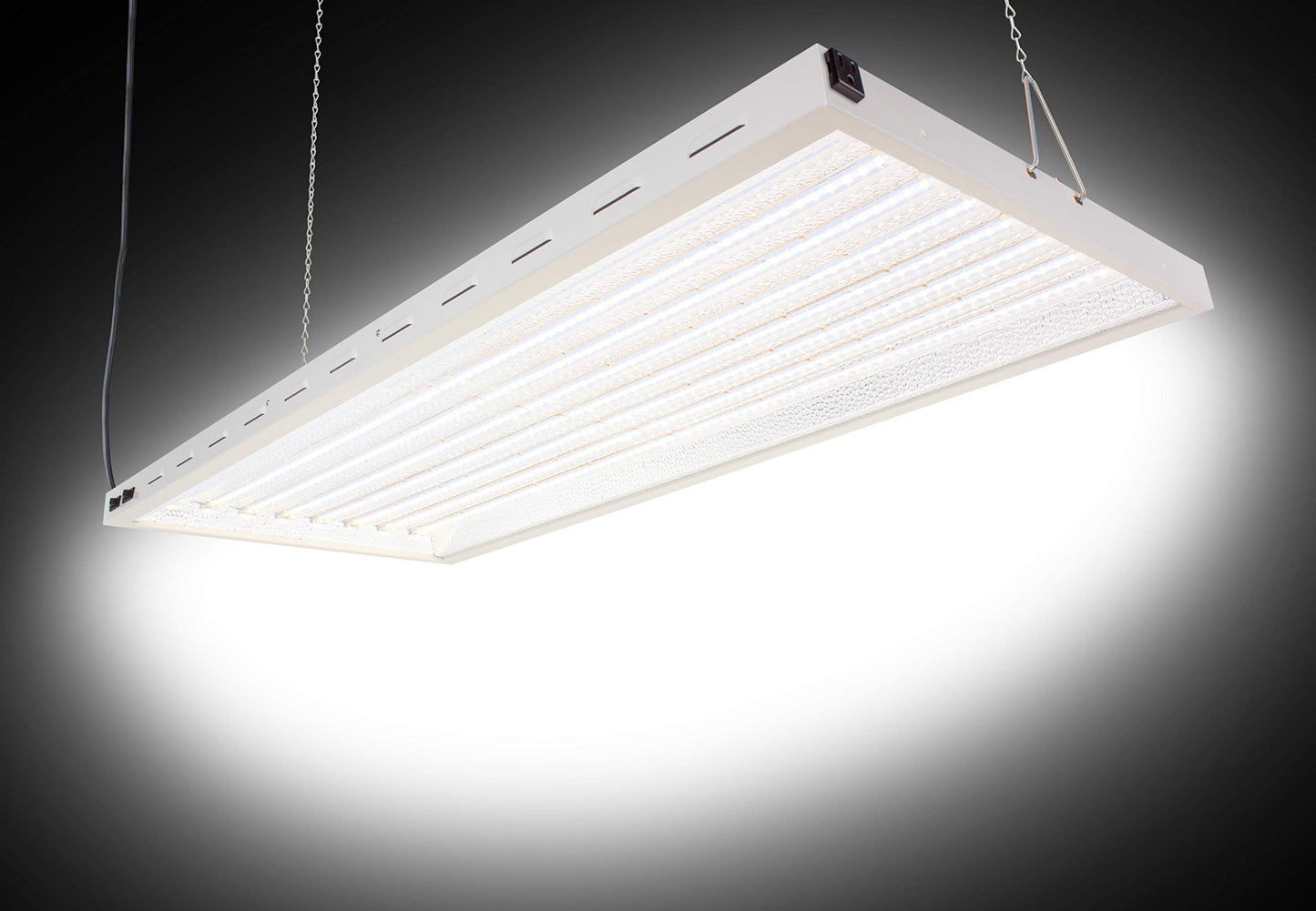 LumiaStar 4X2Ft 200W LED Grow Lights with 5500K White Spectrum and Over 2.0 PPF/W and 40000 Lumens Great for Retrofit T5 4Ft 8 Lamp Fluo Grow Lights or 400W MH Grow Hood
