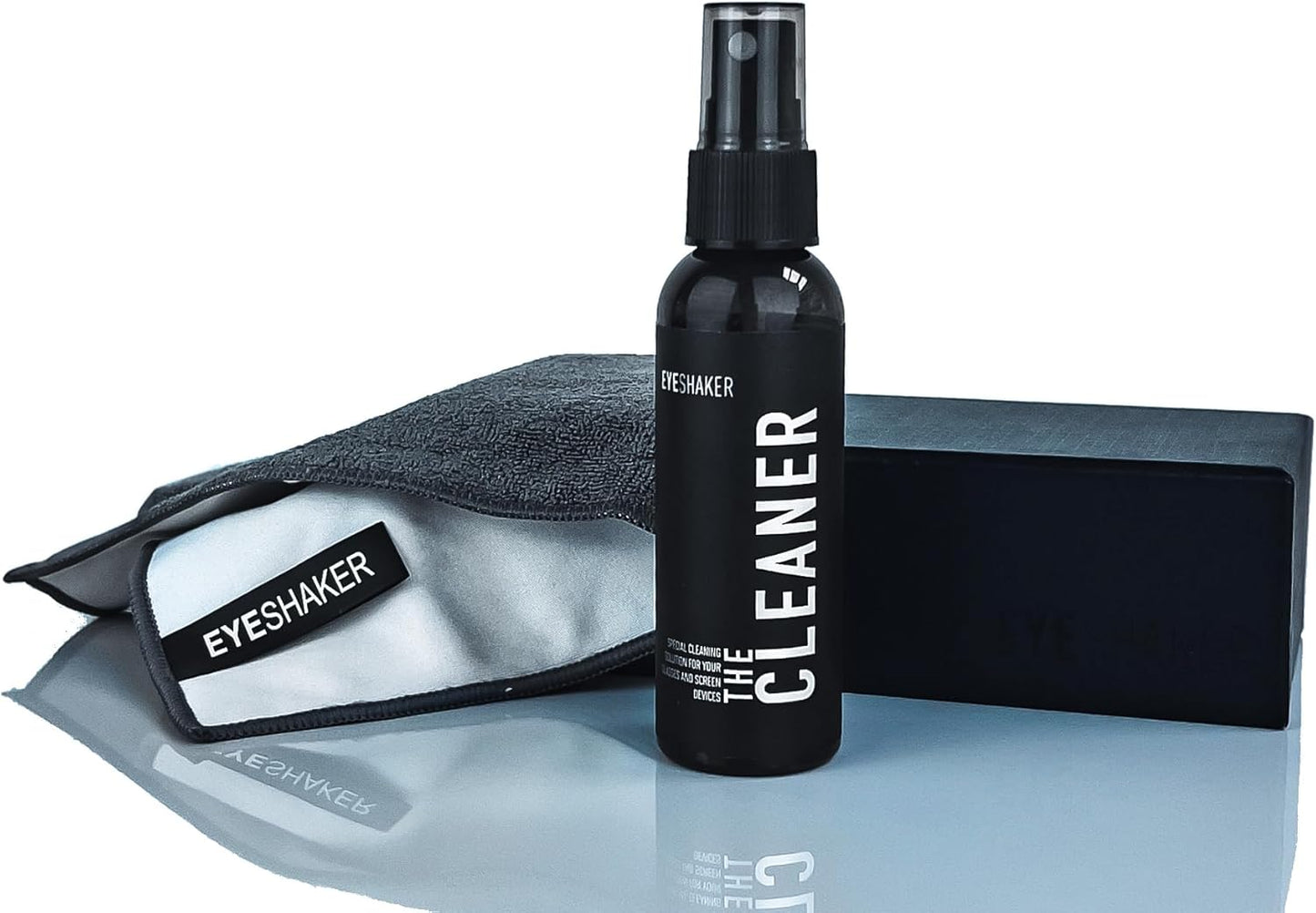 Eyeshaker Set Screen Cleaning with Microfiber Cloth Cleaning Solution and Spray Bottle - Display Cleaner for LCD, LED