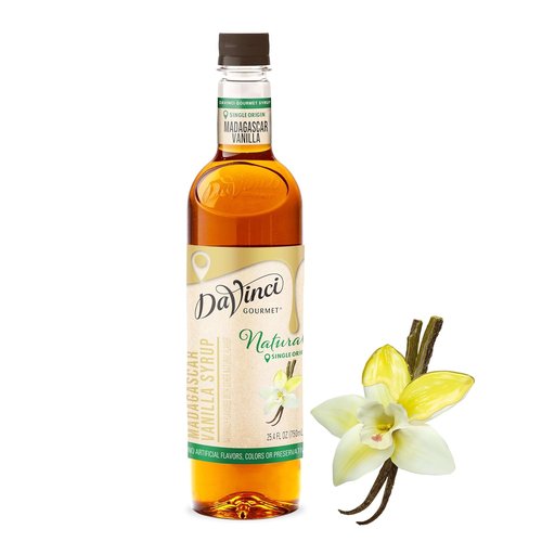 DaVinci Gourmet Madagascar Vanilla Syrup - All-Natural Flavoring | 25.4 Fl Oz