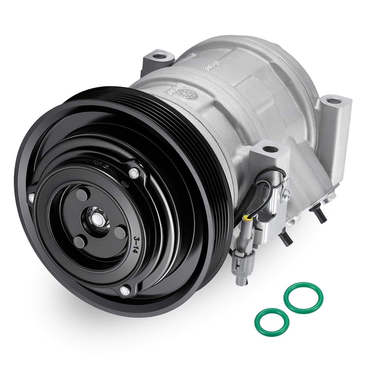 SYKRSS 68311 Air Conditioning A/C Compressor with Clutch Compatible with Toyota Celica 2000-2005 1.8L L4 GAS