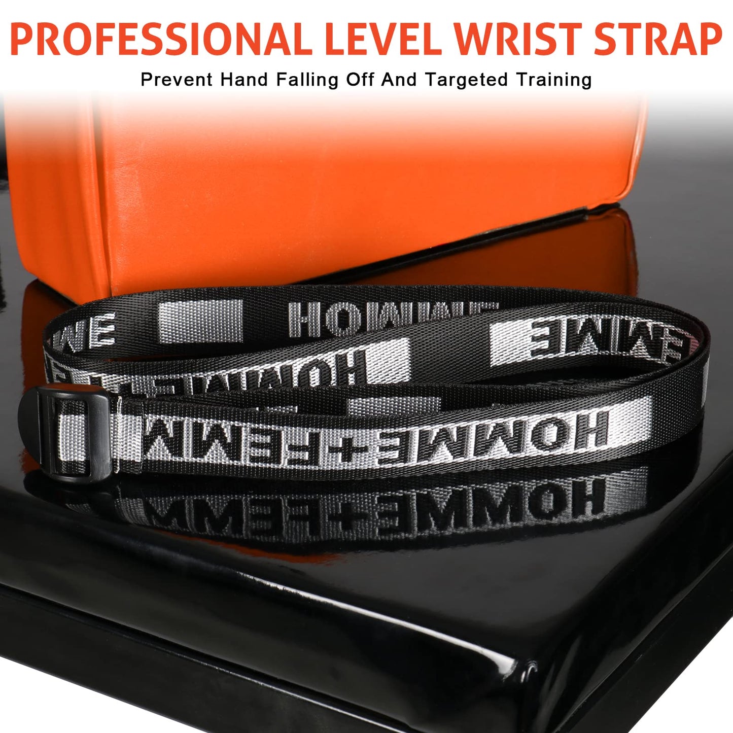 JELLYRATTBIT Professional Wrestling Battle Table - Competition Training Equipment for Home Gym Club (Orange with Black)