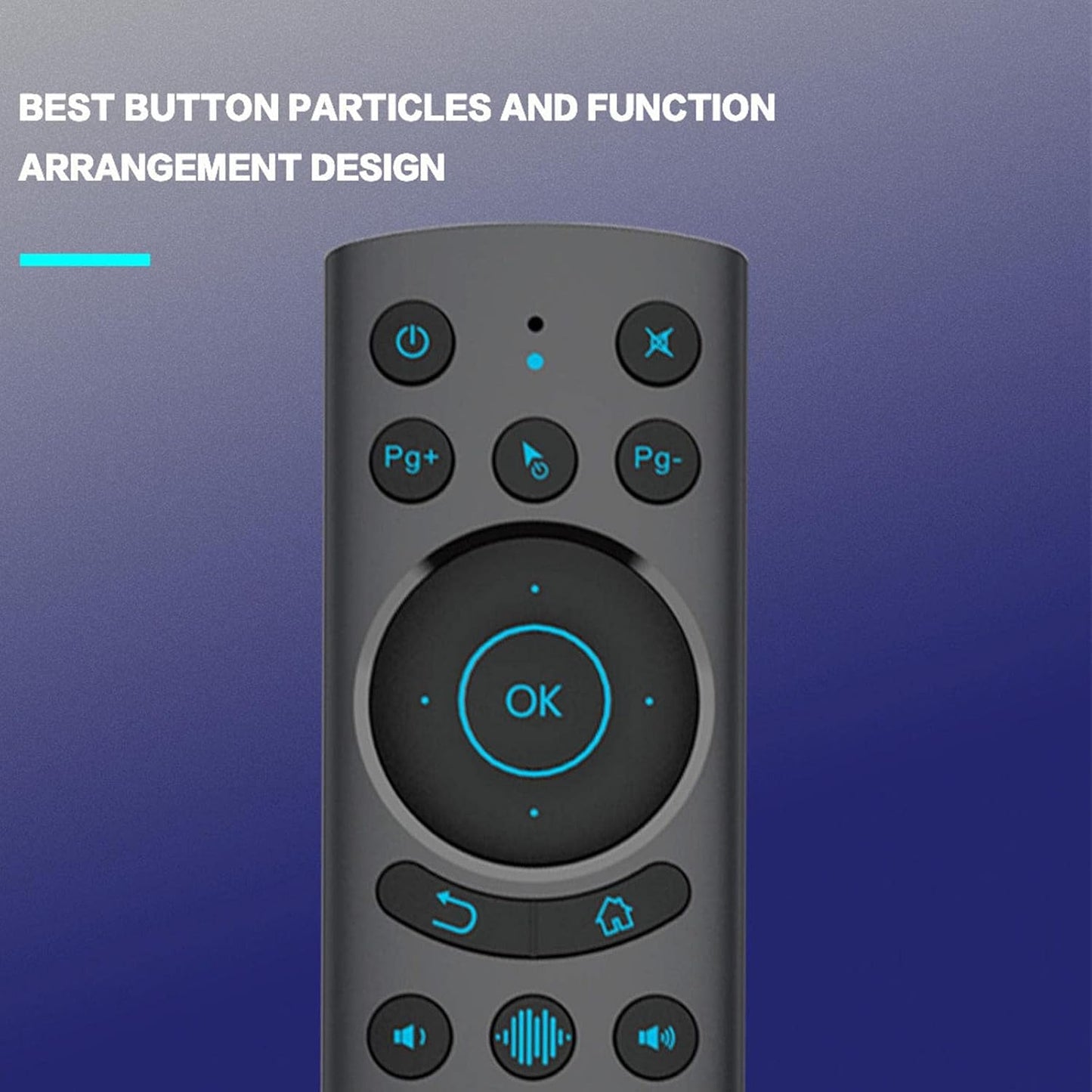 ZEZEFUFU G20S 2.4G Replacement PRO BT Wireless Voice Air Mouse for Android TV Box Smart TV Remote