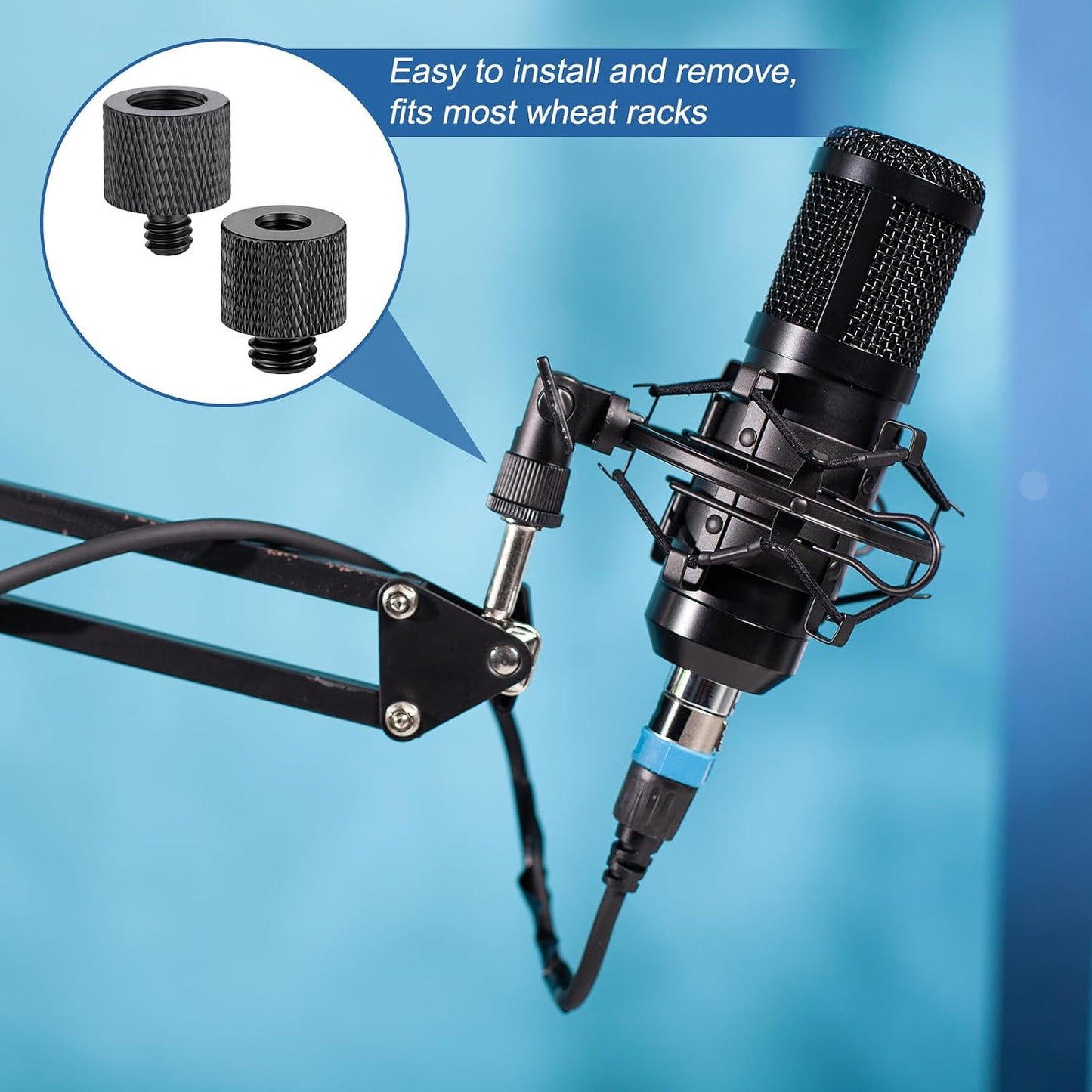 JJUNW 6Pcs Tripod Adapter, Camera Screw Adapter, Stand Adapters Threaded Converter Tripods Mount Adapters, Tripod