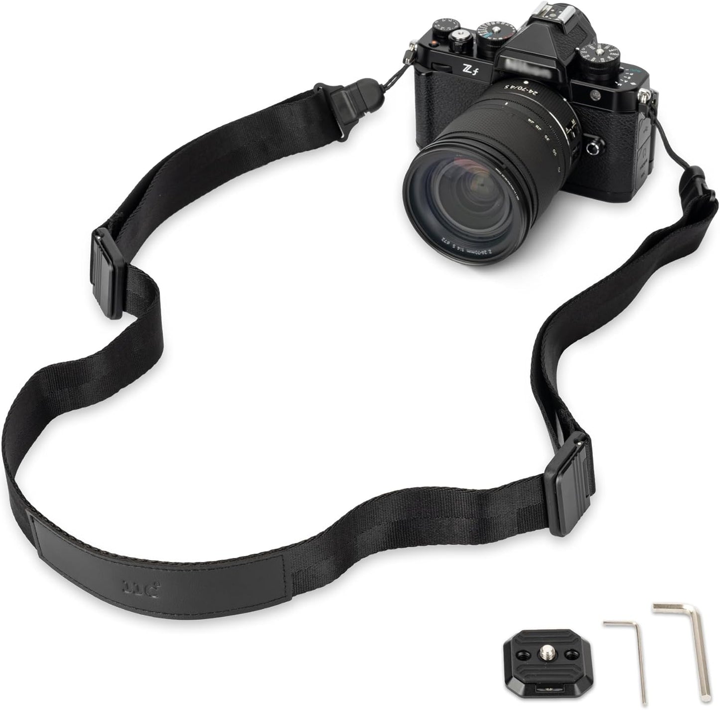 JJC DSLR Camera Neck Strap with Patented Quick Release Buckles, Universal Adjustable Camera Shoulder Sling Strap