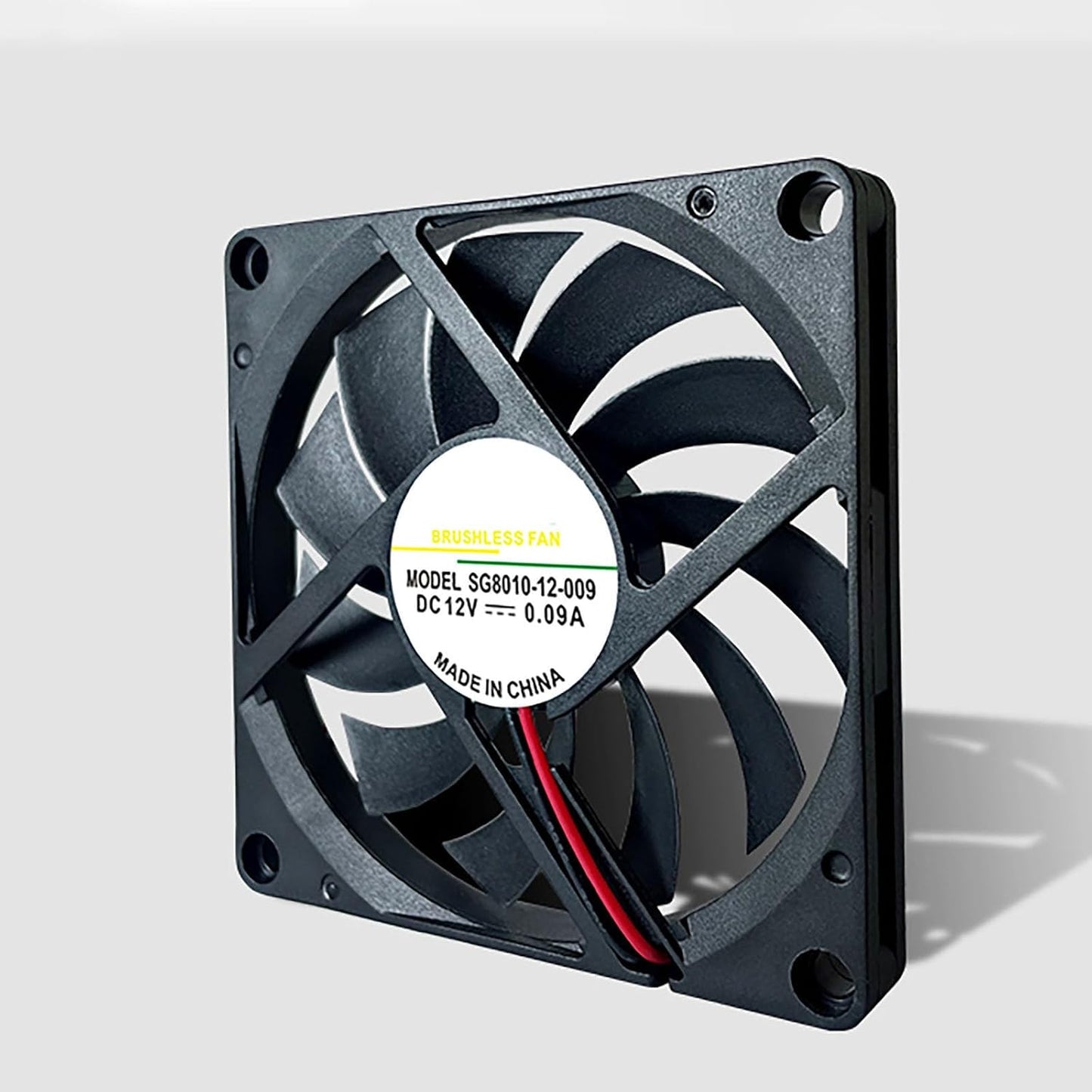 DUJVCZB 80mm SG8010-12-009 12V 8010 8CM 80mm 10mm Fan DIY Ventilation Exhaust Projects Brushless DC Cooling Fans x Air