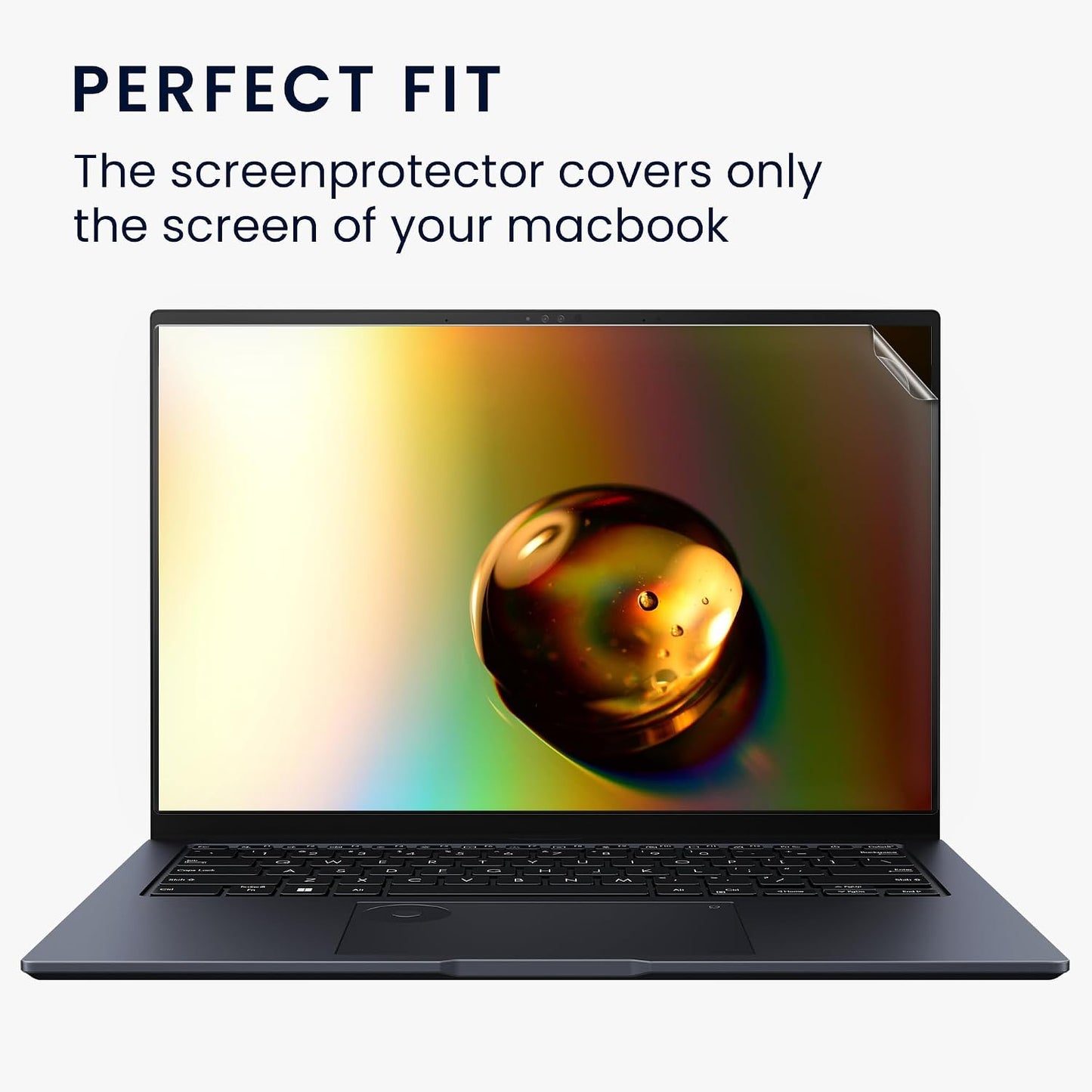 14 2024 14" Inch kwmobile Screen Protector for ASUS Zenbook OLED Screen Protector - Matte Display Film - Anti-Glare