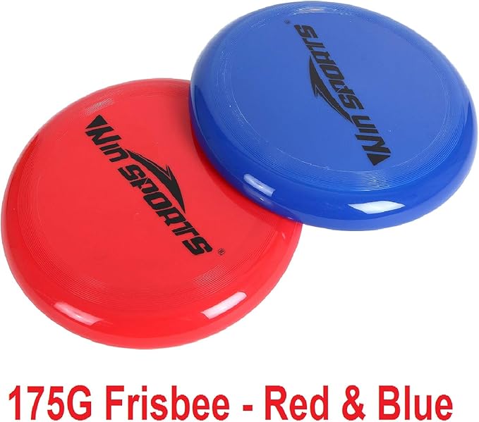 Folding Disc Toss Game Set - Flying Disc Toss Dunk Game Set - Includes 2 Disc Targets with Bean Bag & 2 Flying Discs & Carrying Case - Great for Backyard,BBQs,Tailgating