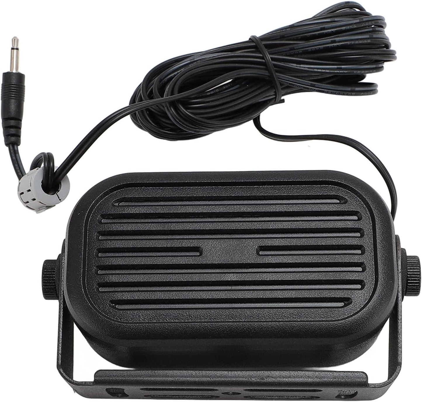 Yoidesu 35L 3.5mm 14.76ft SP External Speaker, Mobile Radio Car Truck Vehicle Speaker with Cable, Mini External Speaker