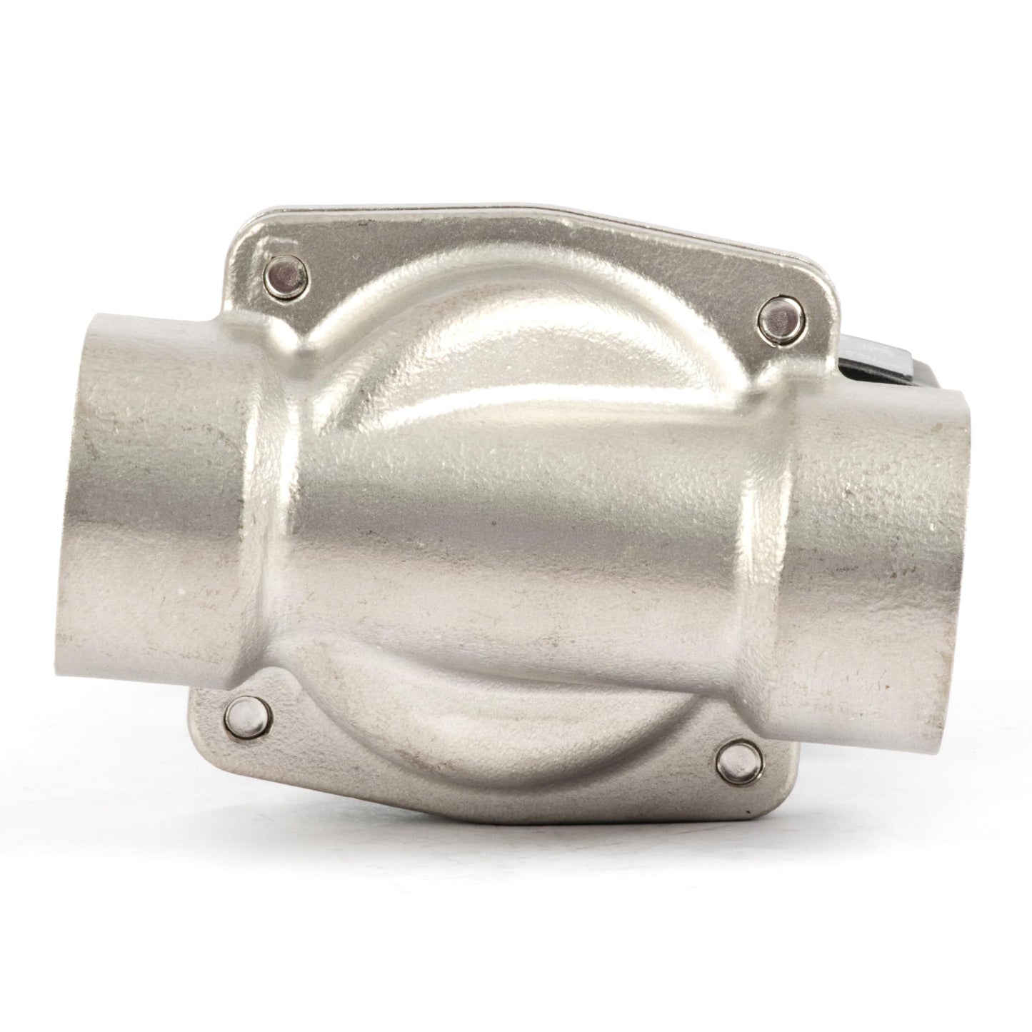 U.S. Solid Stainless Steel Solenoid Valve 1" - 110V 120V AC, Normally Open, 4.4-232 PSI, Pilot-Operated, Viton Seal