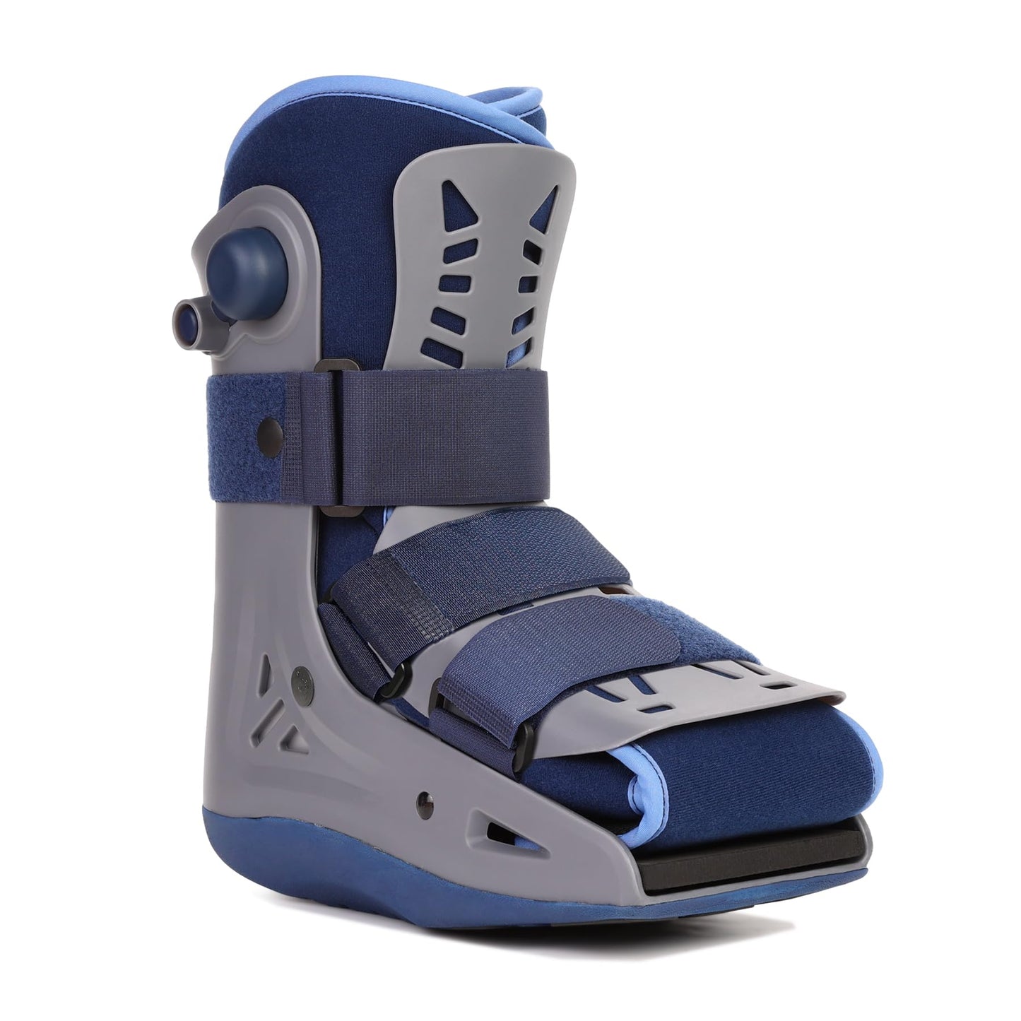 VELPEAU Walking Boot for Broken Foot, Dual Independent Inflatable Airbags and Anti-slip Sole Design, Air Cam Walker Fracture Boot for Women and Men, Fits Left and Right Foot (Short Version Boot, Small)