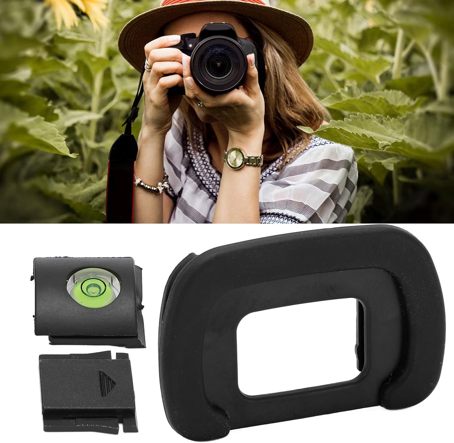 Sets K5IIS K5II K30 K50 K5 KS1 Viewfinder Eyecup Cold Shoe Cover Horizon Level for Camera - Multi Protection, Precise