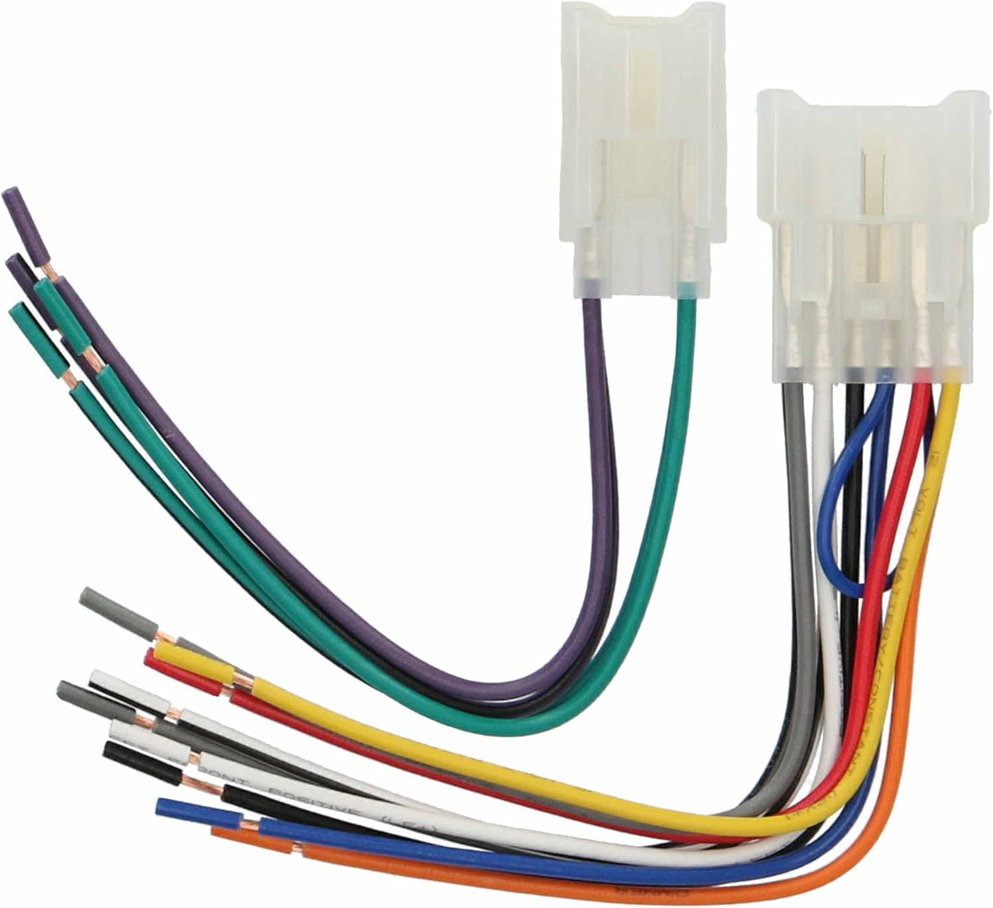 Metra 70-1761 1987-UP 4 (Packaging Radio Wiring Harness Fits Select Toyota Vehicles Power + Speaker May Vary)