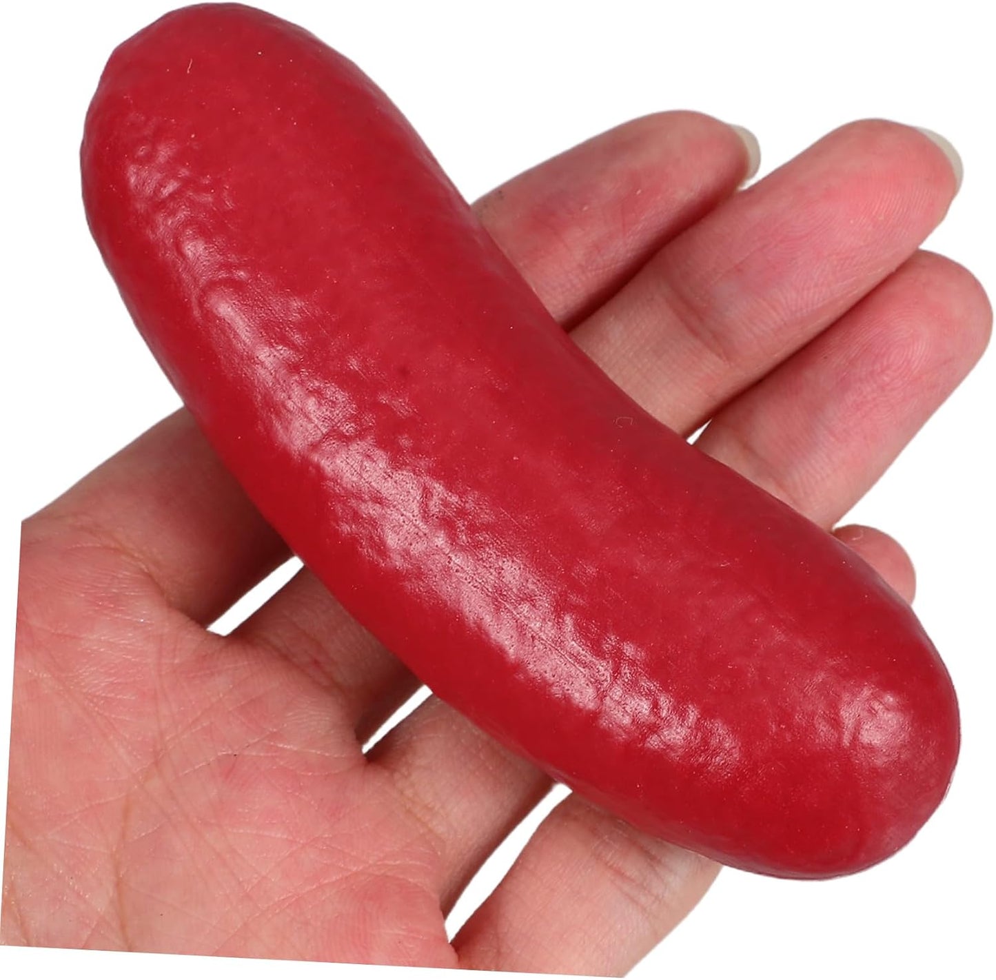 10 Pack HEALLILY Artificial Hot Dog Models Realistic Hollow Sausage Props for Food Photography Kitchen Display