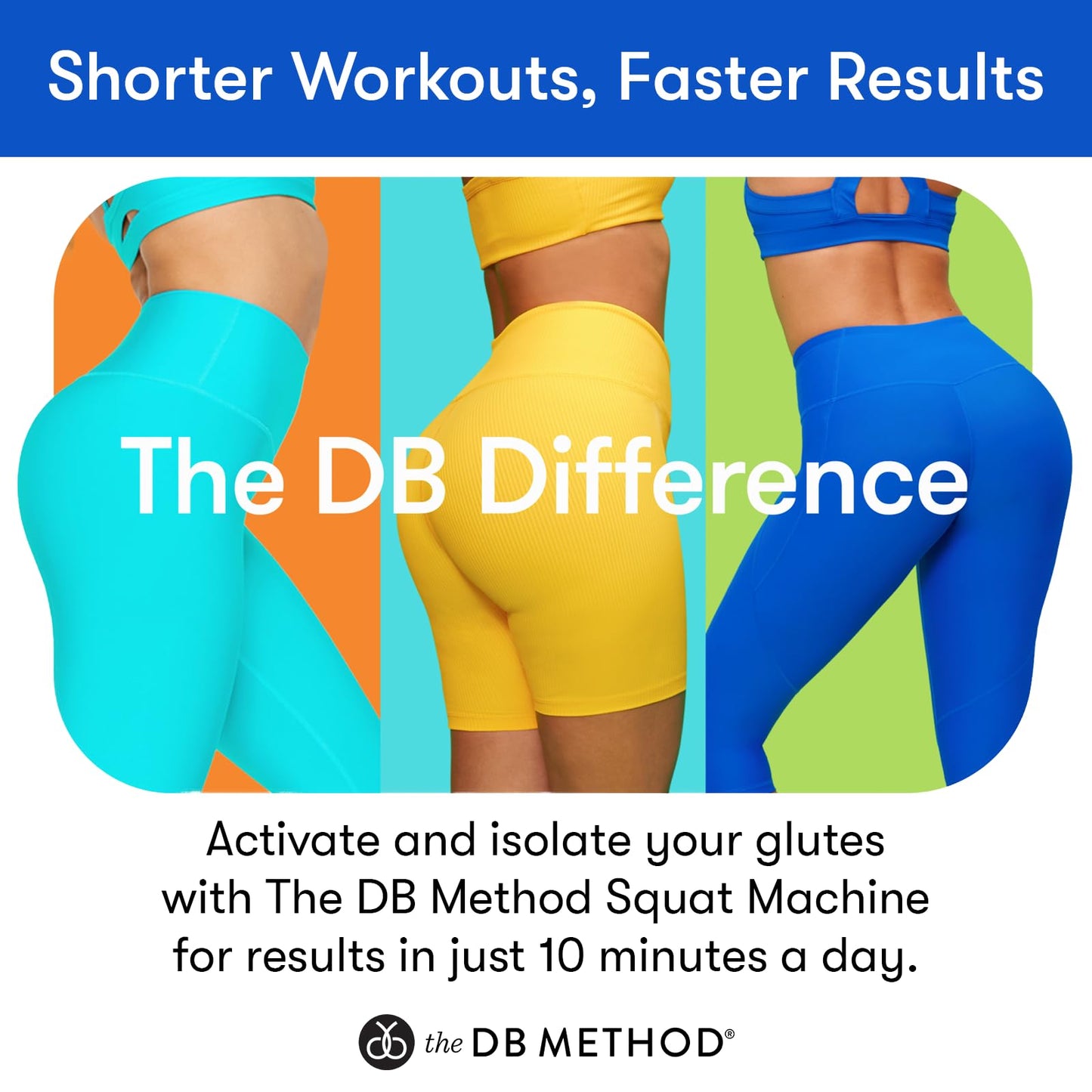 The DB Method DreamBelt Weight Belt Intensifies Workouts, Home or Gym Workout Equipment, Weighted Belt for Hip Thrust, Squat, Strength Training, Helps Minimize Exercise Injury Risk, 10 lbs