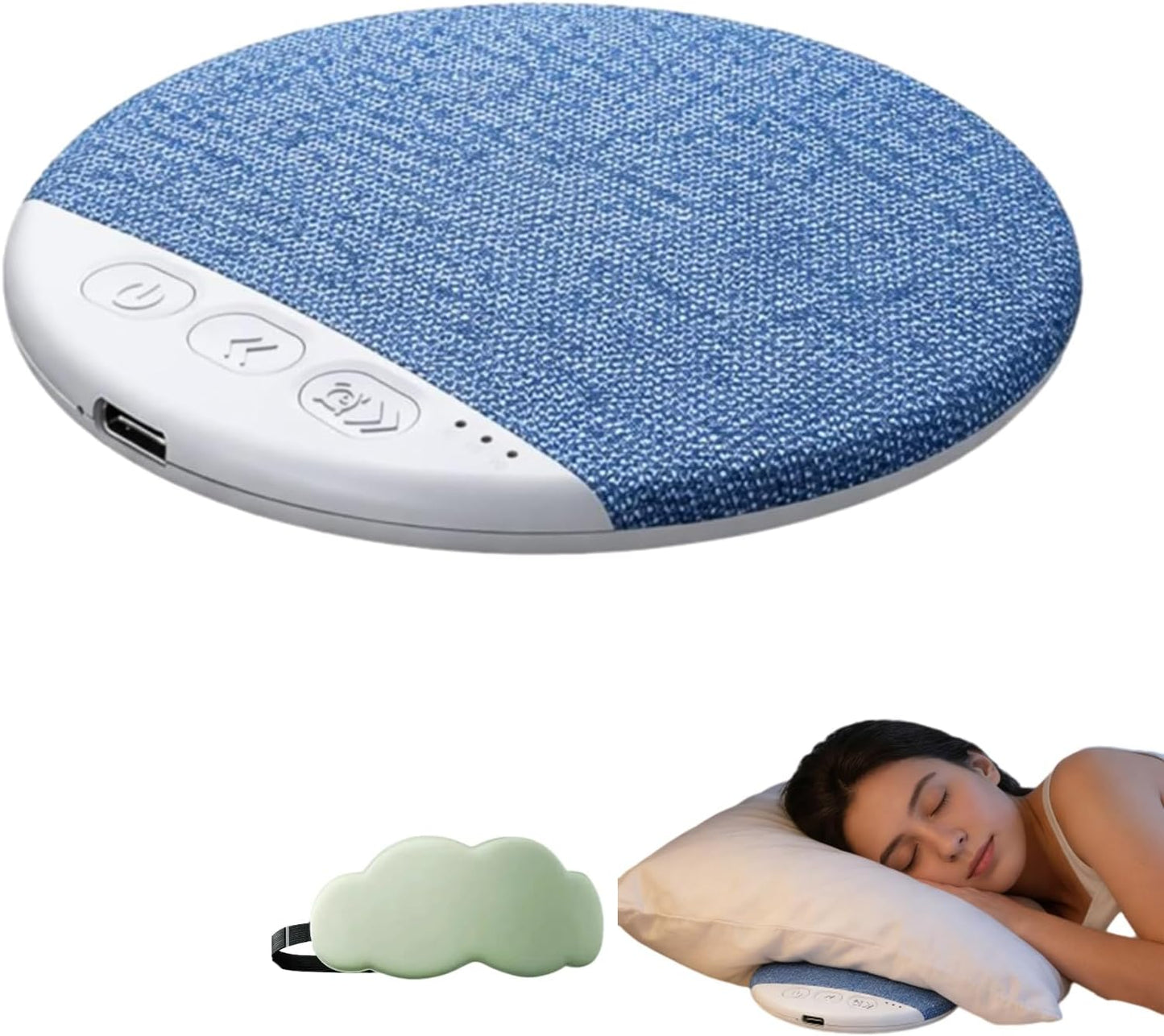 nachili 5.4, (1 Bluetooth Pillow Speaker for Sleeping, Under Pillow Speaker, Sleep Headphones for Side Sleepers