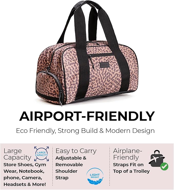 Vooray Burner Gym Duffel Bag, Gym Bag for Women and Men with Shoe Compartment, Weekender, Overnight & Travel Duffel for Sports and Workout