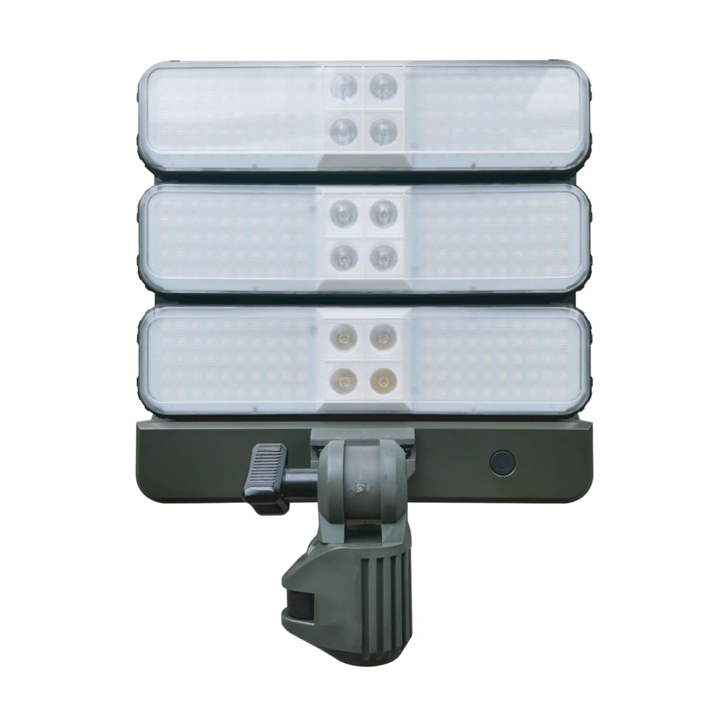 Feit Electric Rechargeable LED Solar Work Light with Tripod, 3000 Lumens, 3 Detachable Magnetic Light Bars, USB-C & Solar Charging, Solar/Tripod