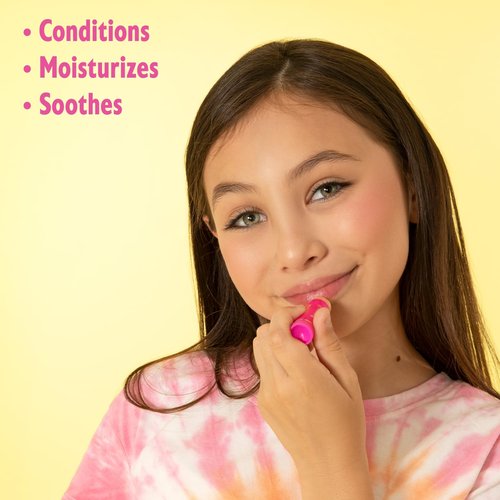 Lip Smacker Original Party Pack - 10 Hydrating Lip Balms in Classic Flavors - Cruelty-Free & Moisturizing