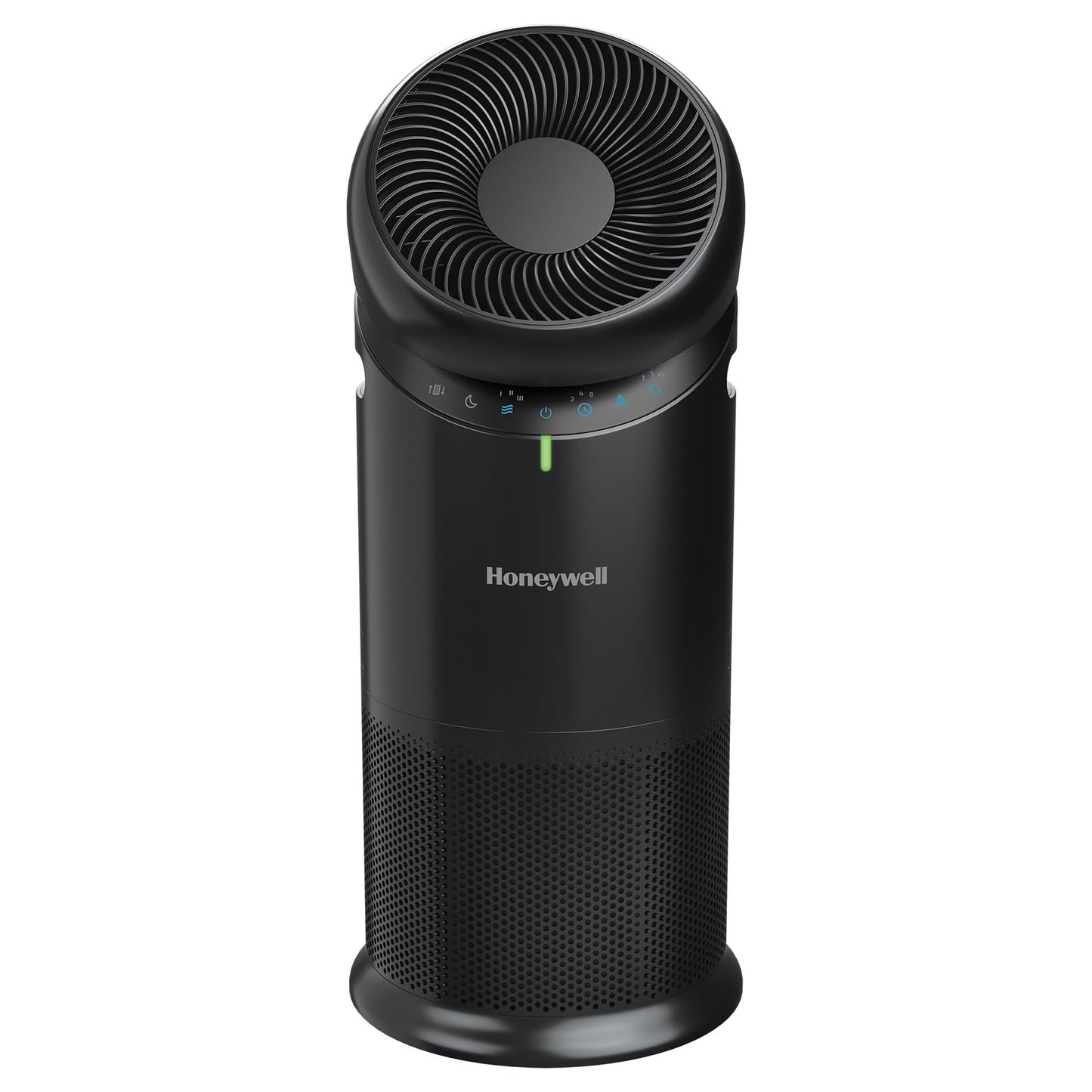 Honeywell Allergen Plus™ 3-in-1 HEPA Air Purifier for Home, Fan & Adjustable Airflow for Large Rooms up to 1928 Ft², Air Quality Sensor, Reduces Allergens, Pet Dander & Odors, Black, HPA6000B