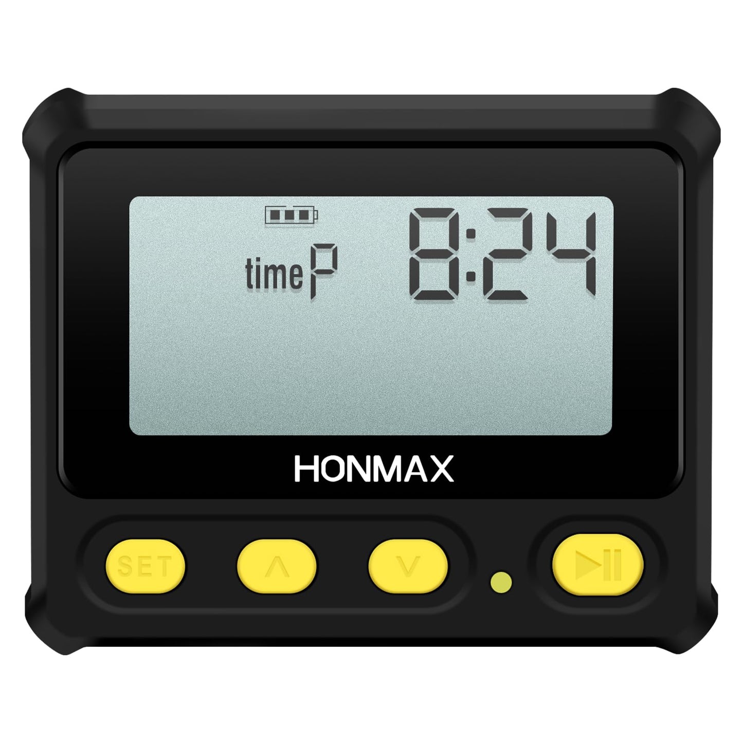 HONMAX 8200 Interval Timer and Stopwatch, Backlight, USB-C Charged, Clock