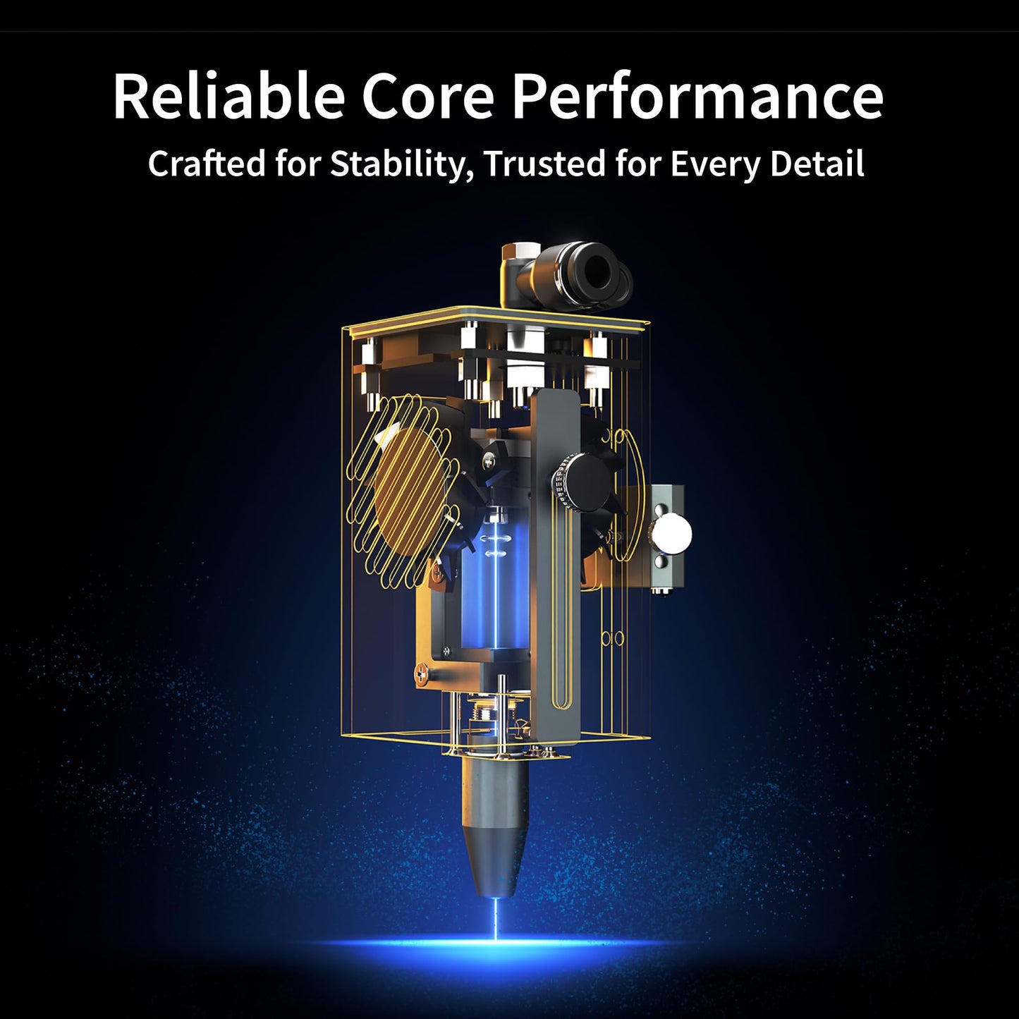 Ortur R2 10W Laser Engraver Enclosed Laser Cutter and Engraver Machine Smart Camera Positioning Batch Engraving Wood & Metal