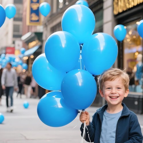 Light Blue Latex Balloons by [Brand Name] - 110 Pack, 12 Inch for Birthday & Wedding Celebrations