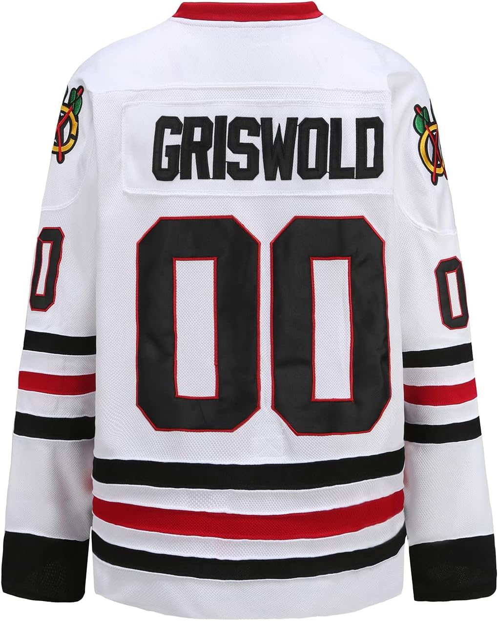 PSOOO Griswold #00 Movie Hockey Jersey - Stitched Letters & Numbers | Sizes S-XXXL