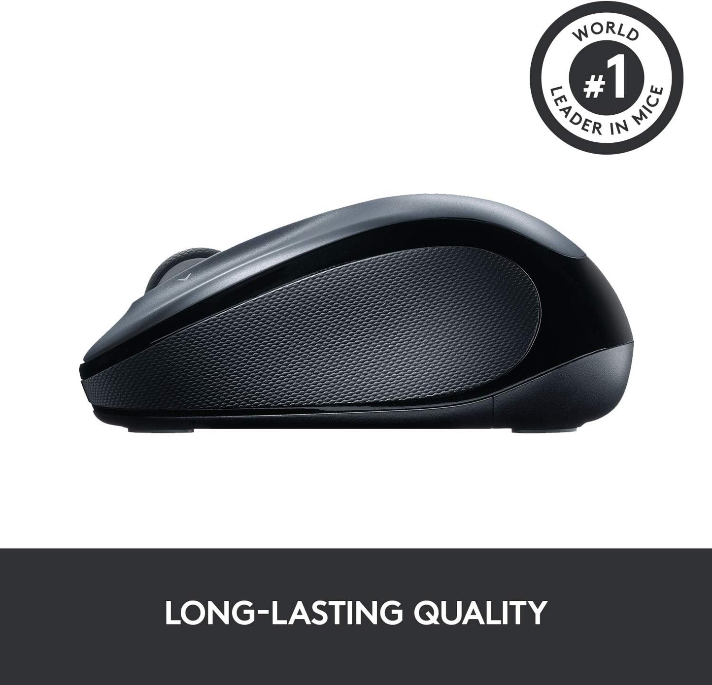 Logitech M325 Wireless Mouse with Designed-For-Web Scrolling - Light Silver