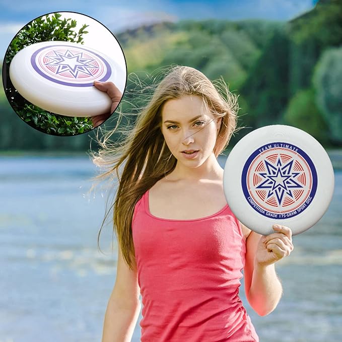 Flying Discs 175g, Sports Flying Disc, Professional Launch Disc, Flying Ring, Sport Disc for Beach, Sport Flying Discs, Outdoor Sports