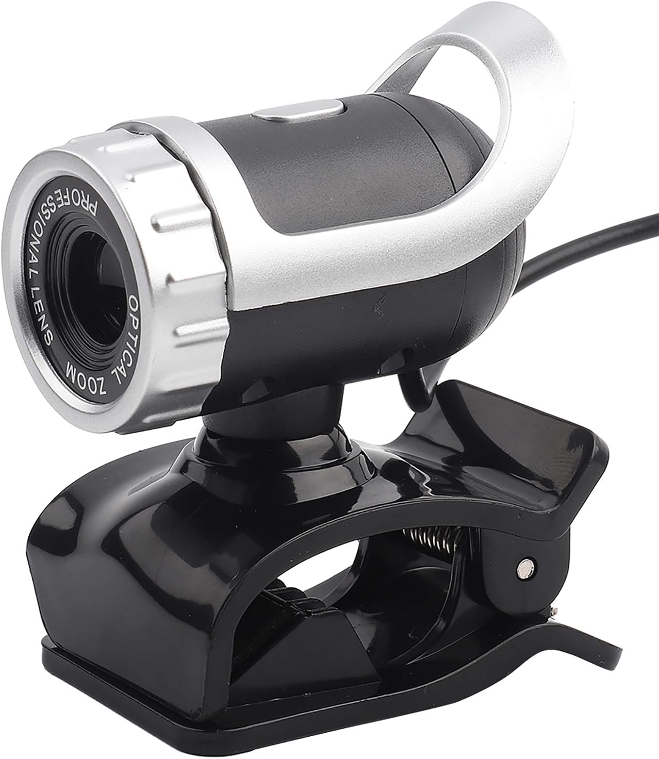 Sonew 2.0 12M 360 Webcam Camera, USB Pixels Clip-on Webcam PC Camera with Rotating Stand and Built-in Microphone