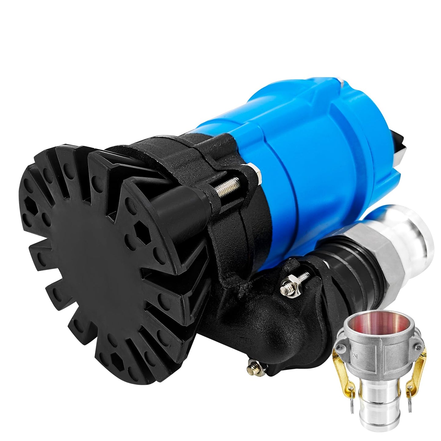 Buxatina 115V 1/2HP 52.8GPM 3600RPM Sludge Dewatering Pump Replacement for Allegro 9404-04 Sludge Pump for Pumping Standing Water containing Sand, Solids, Leaves or Debris