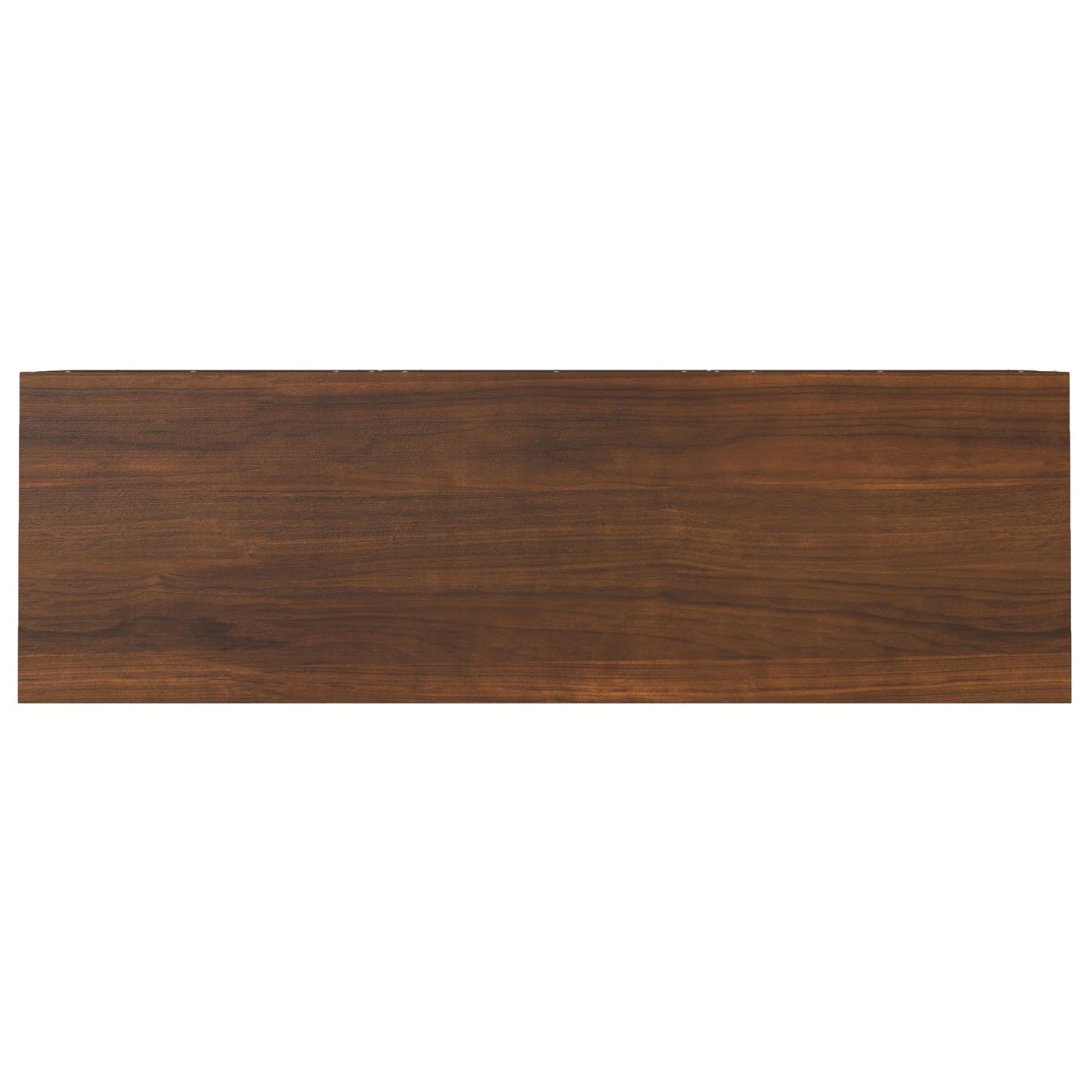 SIMPLIHOME Banting Buffet - 58 inch Wide Solid Wood 3-Door Sideboard Buffet in Natural Walnut, Mid-Century Modern Cabinet for Dining Room or Kitchen with Adjustable Shelves and Metal Base