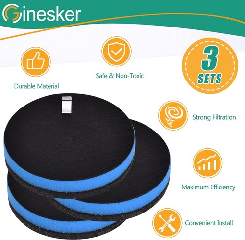 Bissell Replacement Filter Set - Compatible with Cleanview Pet Vacuums 2252, 2254, 2256, 2258 | High-Quality Performance