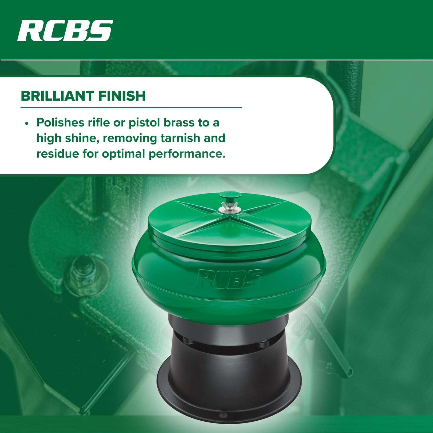 VIBRATORY CASE :Polisher 120VAC US/CAN