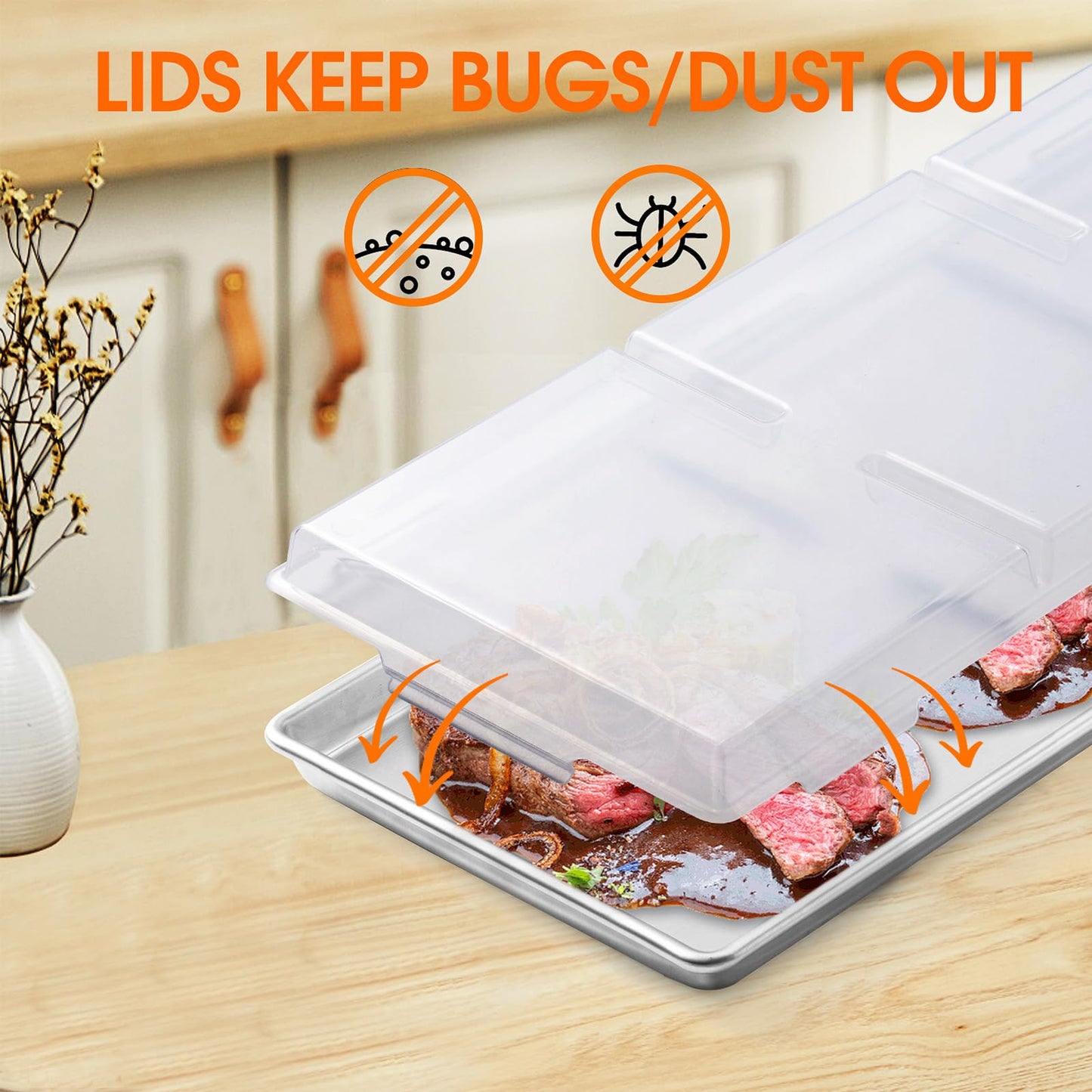 Small Tray Lids for Harvest Right Freeze Dryer Small Trays. 4 Pcs pack Tray Lids for Harvest right freeze dryer accessories