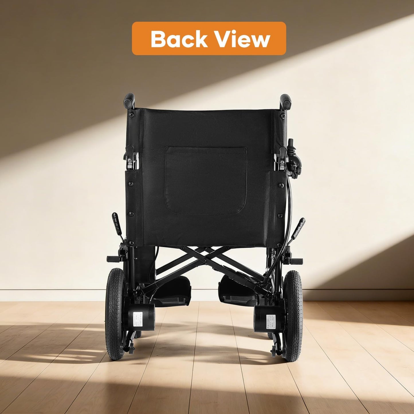 Zurcheel SLF20 Electric Wheelchair, Foldable Durable Motorized Wheelchair with 19-inch Seat, Electric Wheelchairs for Adults, Airline Approved