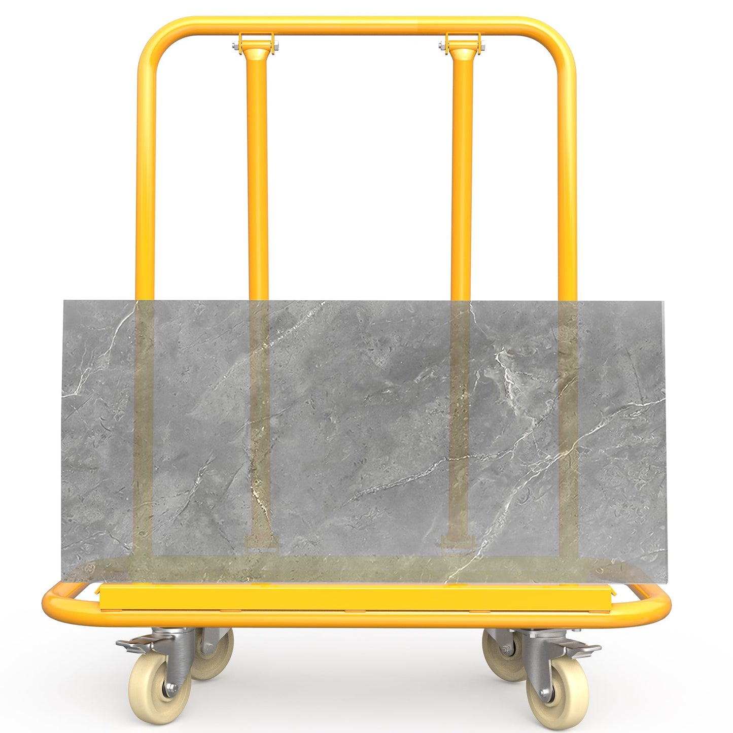 AUTOSAVER88 3000lbs Heavy Duty Drywall Cart, Drywall Sheet Cart, Heavy Duty Panel Dolly with 360° Swivel Wheels for Wall Panel, Sheetrock, Wood Panel, Ideal for Garage, Warehouse(45.3"L×22.4"W×46"H)