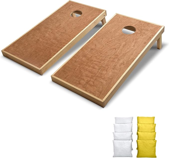 GoSports 4’ x 2’ Commercial Grade Cornhole Boards Set | Includes Bean Bags (Choose Your Colors) Over 100 Color Combinations
