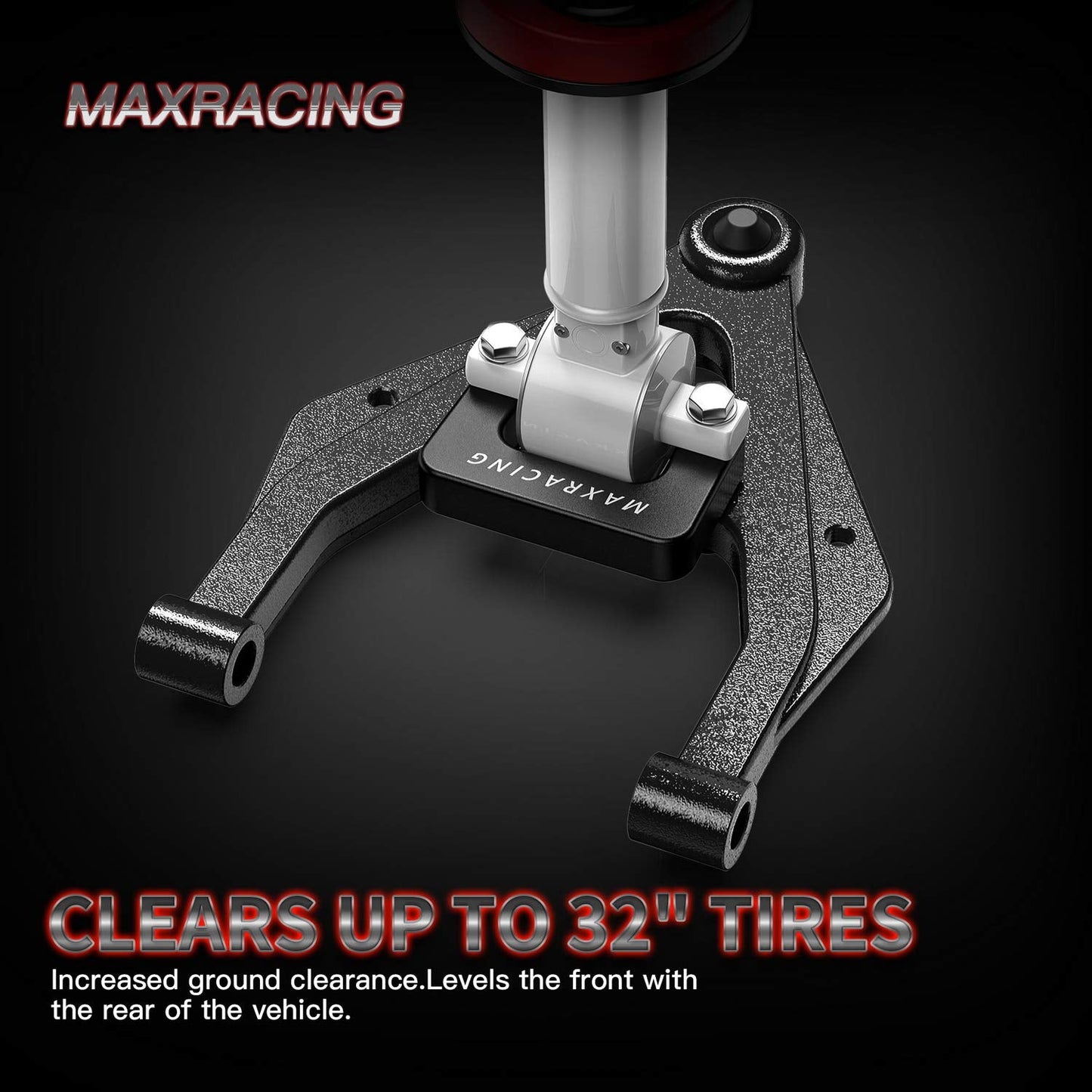 Maxracing 2" Leveling Kit Compatible with 2007-2026 Chevy Silverado 1500 Avalanche Suburban Tahoe/GMC Sierra Yukon XL1500