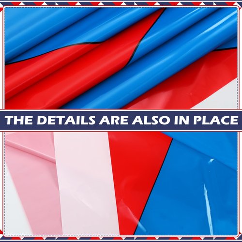 Chumia 6 Pack Puerto Rico Party Tablecloth Decorations Puerto Rico Themed Tablecloths for 12th of June National Day Country Decoration Kitchen Dining Room Home Dinner