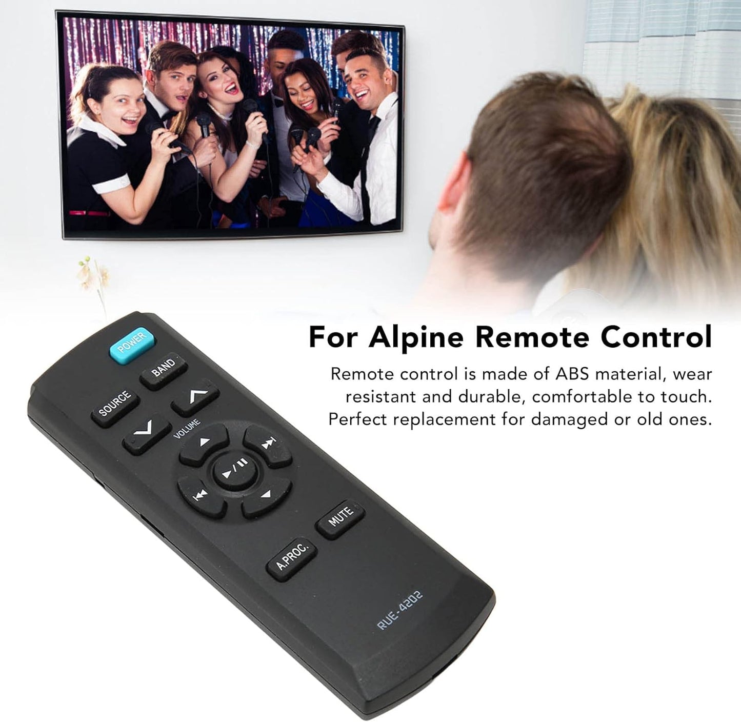 ciciglow 4202 124SXM, 175BT, 73BT, 143BT, 190R, D300R, 164BT, 172BT, Alpine Remote Control, RUE Replacement - for CDE